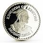 Lesotho 10 maloti International Year of the Child proof silver coin 1979