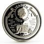 Niue 1 dollar Fashion World series Wedding colored proof silver coin 2013