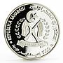 Sahrawi 1000 pesetas FIFA World Cup Spain Football 1982 silver coin 2002