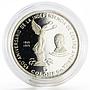 Salvador 5 colones Jose Simeon 150 Years of Independence proof silver coin 1971