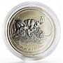 Australia 50 cents Lunar Calendar series II Year of the Mouse silver coin 2008