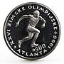 Bosnia and Herzegovina 500 dinara Atlanta Olympics Sprinter nickel coin 1996