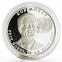 Congo 10 francs Kofi Annan Nobel Peace Prize proof silver coin 2001