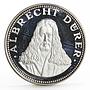 Paraguay 150 guaranies The Painter Albrecht Durer Art proof silver coin 1973