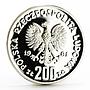 Poland 200 zlotych King Wladyslaw the First Herman proba proof silver coin 1981