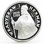 Poland 200 zlotych King Wladyslaw the First Herman proba proof silver coin 1981