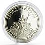 Palau 5 dollars Marine Life Protection series Cachalot proof silver coin 2002