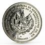 Salvador 25 colones 18th Anniversary of Governors Assembly silver coin 1977