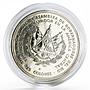 Salvador 25 colones 18th Anniversary of Governors Assembly silver coin 1977
