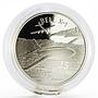 Solomon Islands 25 dollars Aircraft series Bell X-1 Supersonic silver coin 2003