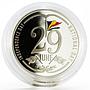 Seychelles 50 rupees First National Independence Day proof silver coin 2015