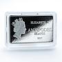 Antipodes Islands 10 dollars Antipodes parakeet parrot rectangular coin 2017