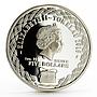 Tokelau 5 dollars Messages of Love series Cupcake Hearts proof silver coin 2015