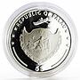 Palau 5 dollars Lunar Calendar series Year of the Dragon proof silver coin 2012