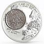 Sao Tome and Principe 2000 dobras Year of the Euro 1/2 Franc bimetal coin 1999