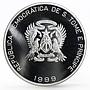 Sao Tome and Principe 2000 dobras Year of the Euro 1/2 Franc bimetal coin 1999