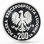 Poland 200 zlotych King Mieszko the First Warrior proba proof silver coin 1979