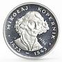 Poland 100 zlotych Nicolaus Copernicus the Famous Astronomer silver coin 1973