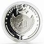 Palau 5 dollars Lunar Calendar series Year of the Dragon proof silver coin 2012