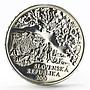 Slovakia 500 korun 250 Years Since the Death of Samuel Mikovini silver coin 2000