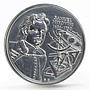 Slovakia 500 korun 250 Years Since the Death of Samuel Mikovini silver coin 2000