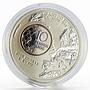 Sao Tome and Principe 2000 dobras Year of the Euro 10 Pennia bimetal coin 1999