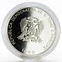 Sao Tome and Principe 2000 dobras Year of the Euro 10 Pennia bimetal coin 1999