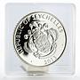 Seychelles 25 rupees Rio de Janeiro Olympic Games series Rowing silver coin 2013