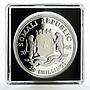 Somalia 250 shillings 250th Birthday of William Bligh proof silver coin 2004