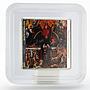 Tokelau 2 dollars Hans Memling The Last Judgement Art proof silver coin 2013