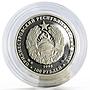 Transnistria 100 rubles 15th Anniversary of the PMR Formation silver coin 2005