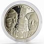Ukraine 5 hryvnias 100 Years of The Franko National Theatre nickel coin 2020