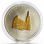 Nauru 10 dollars European Monuments St. Stephen's Cathedral silver coin 2005