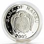 Nauru 10 dollars European Monuments St. Stephen's Cathedral silver coin 2005