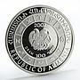 Armenia 100 dram Signs of Zodiac - Aquarius silver coin 2007