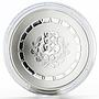 Estonia 10 krooni 90th Anniversary of Independence Oak Tree silver coin 2008