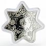 Niue 1 dollar Christmas Star Children Before Christmas Tree silver coin 2010