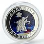 Armenia 100 dram Signs of Zodiac - Aquarius silver coin 2007