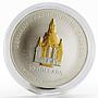 Nauru 10 dollars European Monuments Dresden Frauenkirche Church silver coin 2004