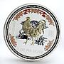 Australia 8 dollar Lunar calendar Year of Rooster gilded colour silver coin 2005