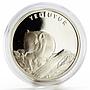 Turkey 20 lira Animal series Dormouse Gliridae proof silver coin 2005