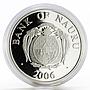 Nauru 10 dollars European Monuments Tower of Piza silver coin 2006