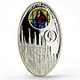 Niue 1 dollar Gothic Cathedrals series Milan Cathedral proof silver coin 2010