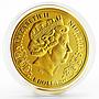 Niue 1 dollar Faith series Saint Andrew the Apostle  gilded silver coin 2015