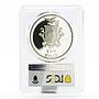 Guinea 500 sylis Patrice Lumumba PR69 PCGS proof silver coin 1977