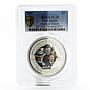 Cook Islands set of 4 coins Sherlock Holmes PL-70 - 69 PCGS silver coin 2007