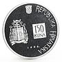 Croatia 150 kuna Centennial of Cardinal Alojzije Stepinac proof silver coin 1998
