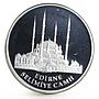 Turkey 20 lira Famous Mosques series Selimiye Mosque in Edirne silver coin 2005