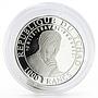 Chad 1000 francs Forgotten Cultures series Persepolis proof silver coin 1999