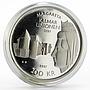 Sweden 200 kronor Historical series Kalmar Union proof silver coin 1997